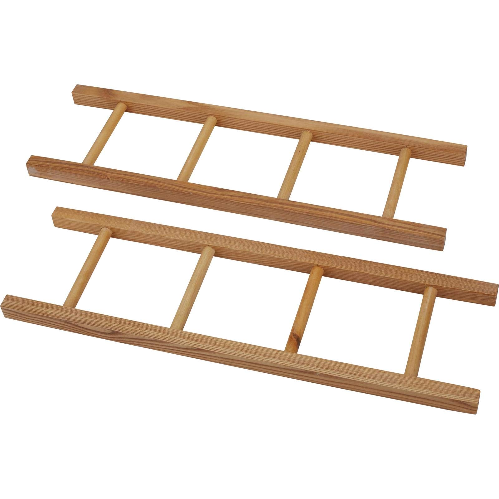 Wooden 4-Rung Ladder