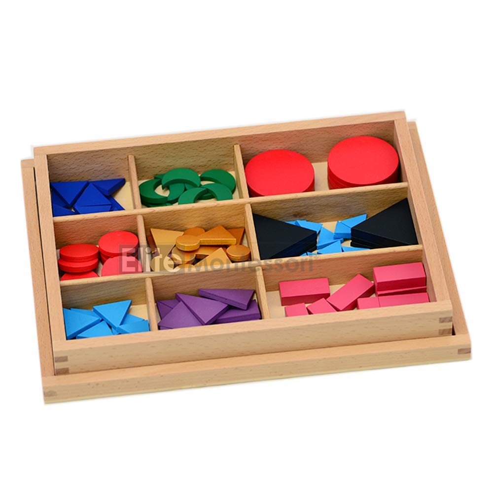 Elite Montessori Basic Wooden Grammar Symbols with Box