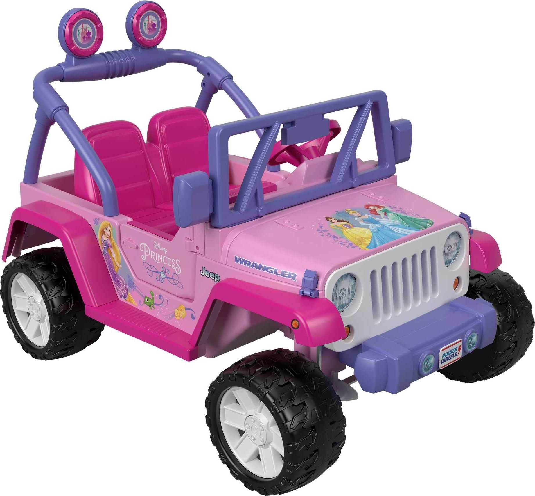Power Wheels Disney Princess Jeep Wrangler Ride-On