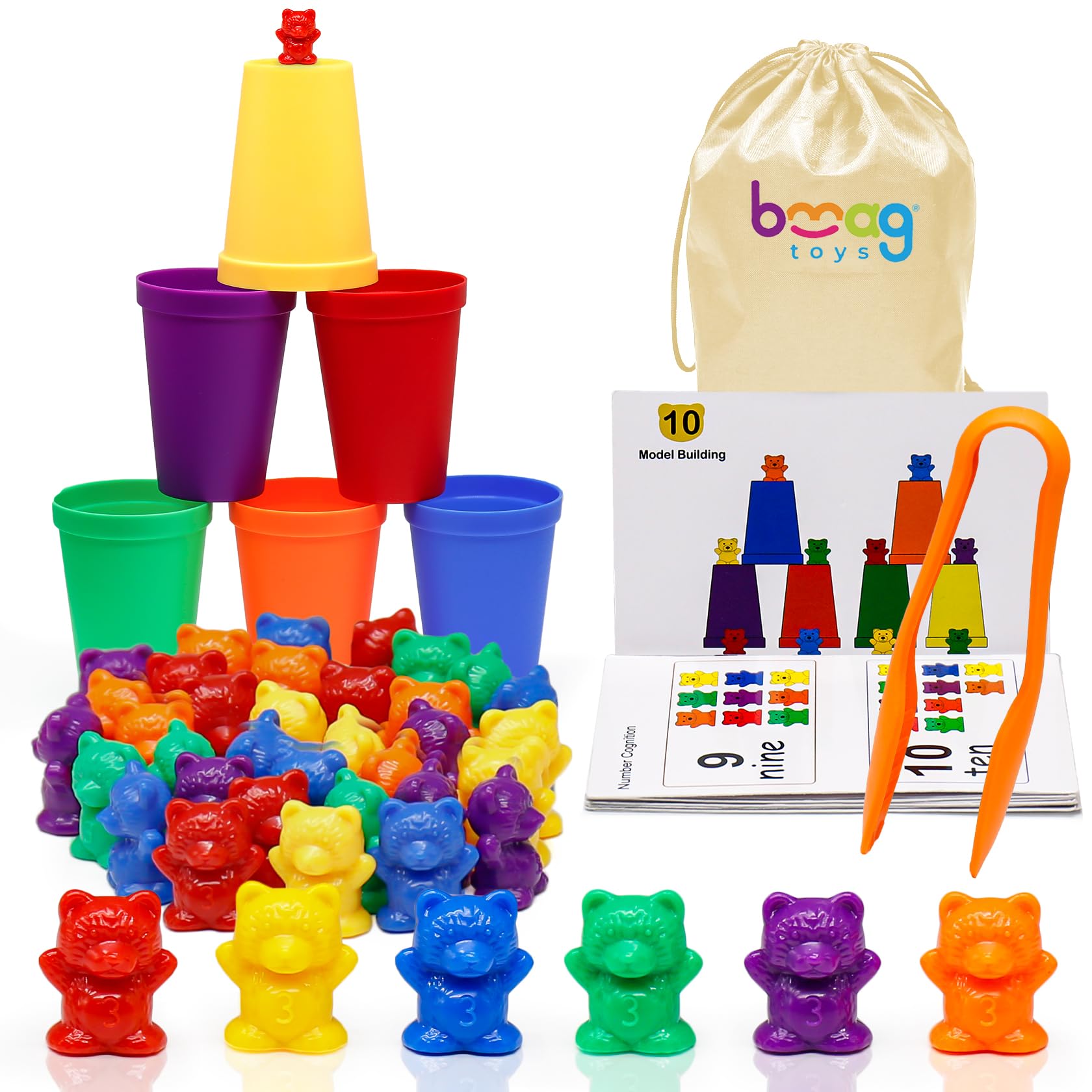 Bmag Counting Bears with Matching Sorting Cups