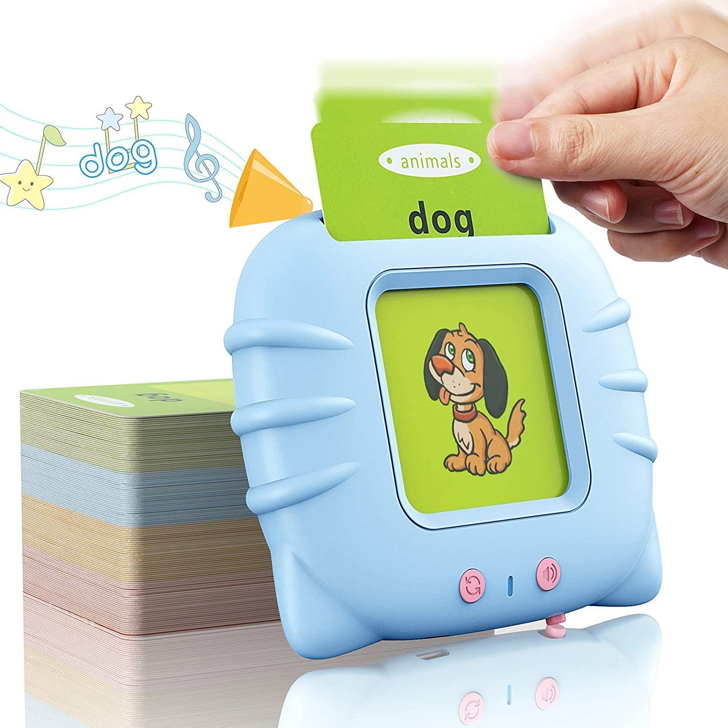 WANIWU Kids Toys Flash Cards Educational Toys for 2-6 Years