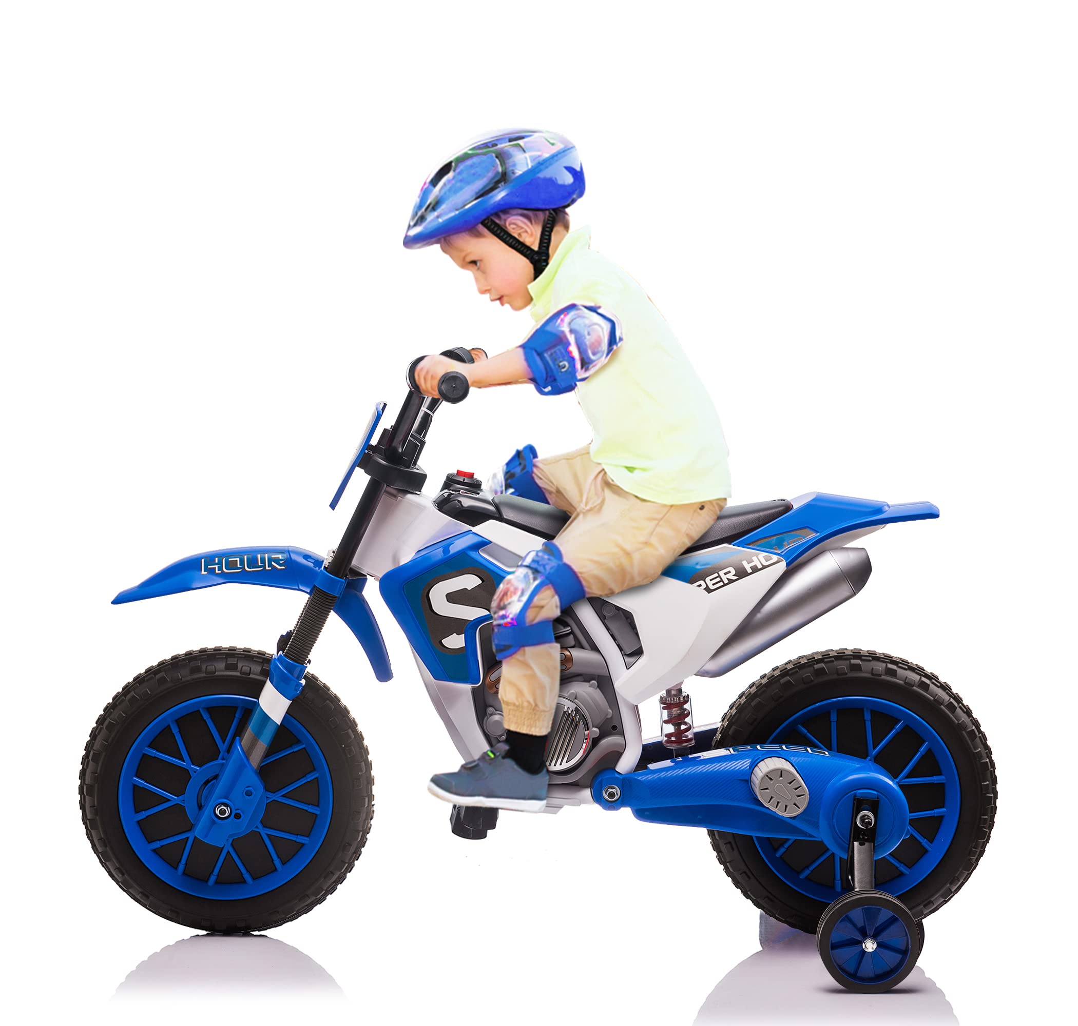 TOBBI Kids Motorcycle Dirt Bike