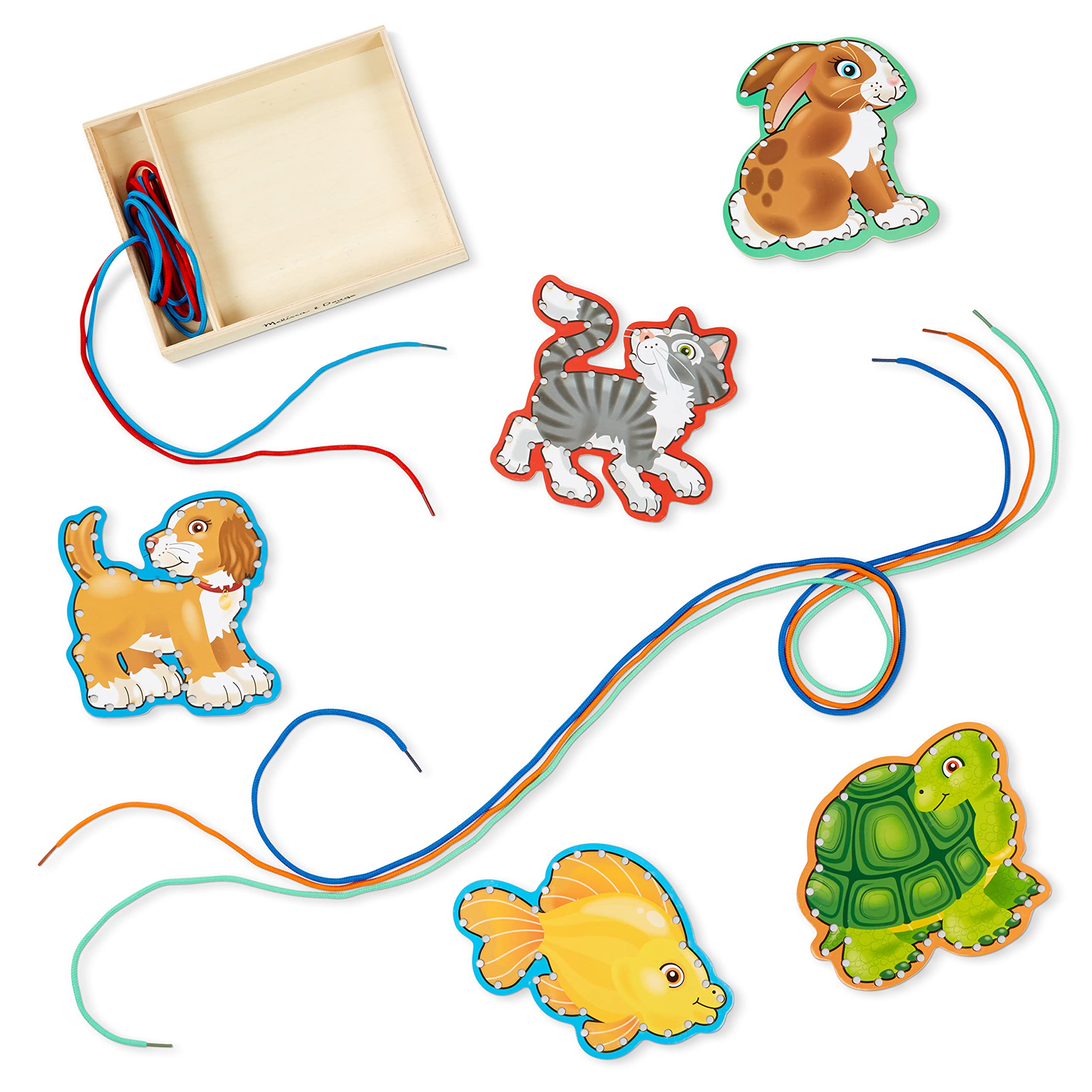 Melissa & Doug Lace and Trace Activity Set: Pets