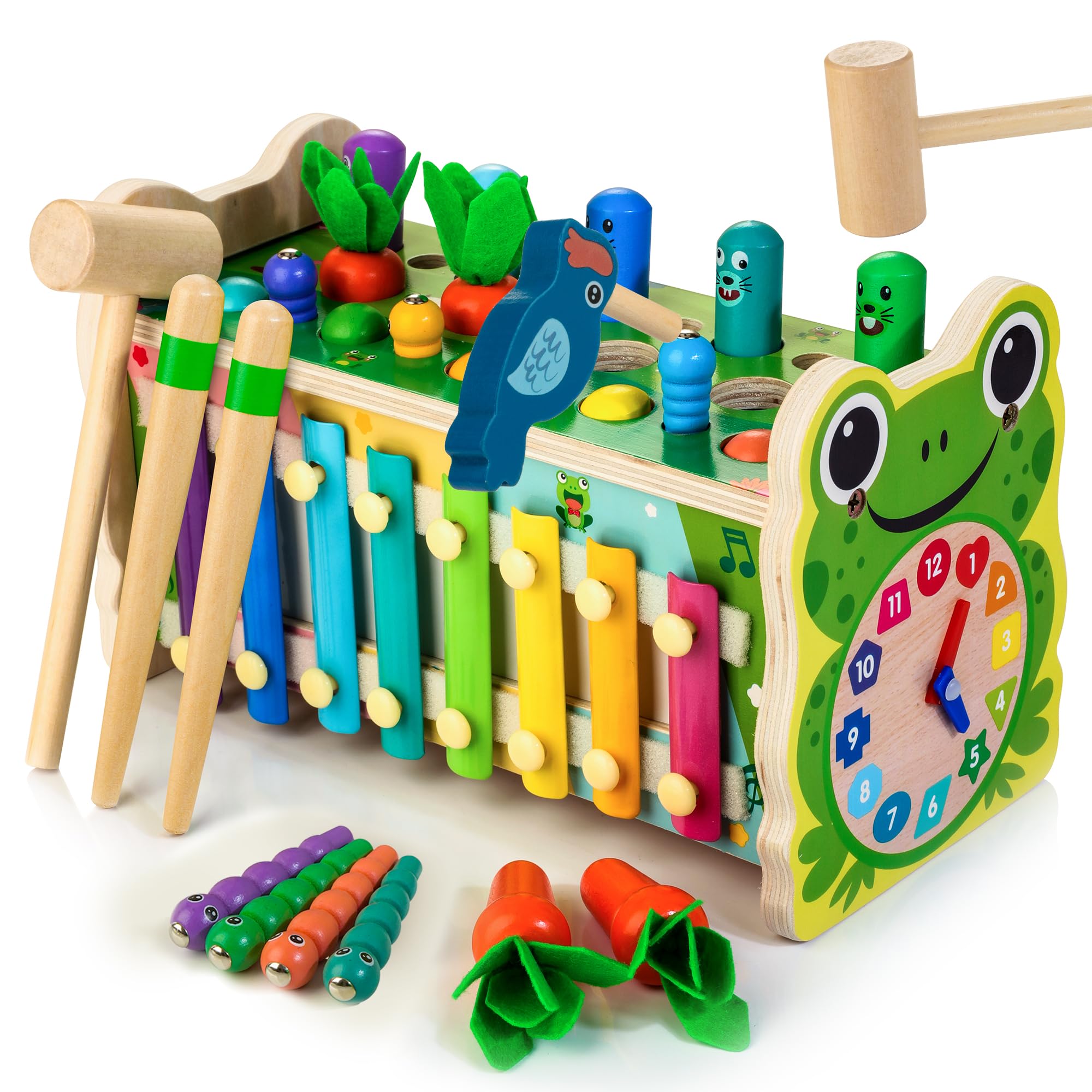 6 in 1 Wooden Montessori Toys