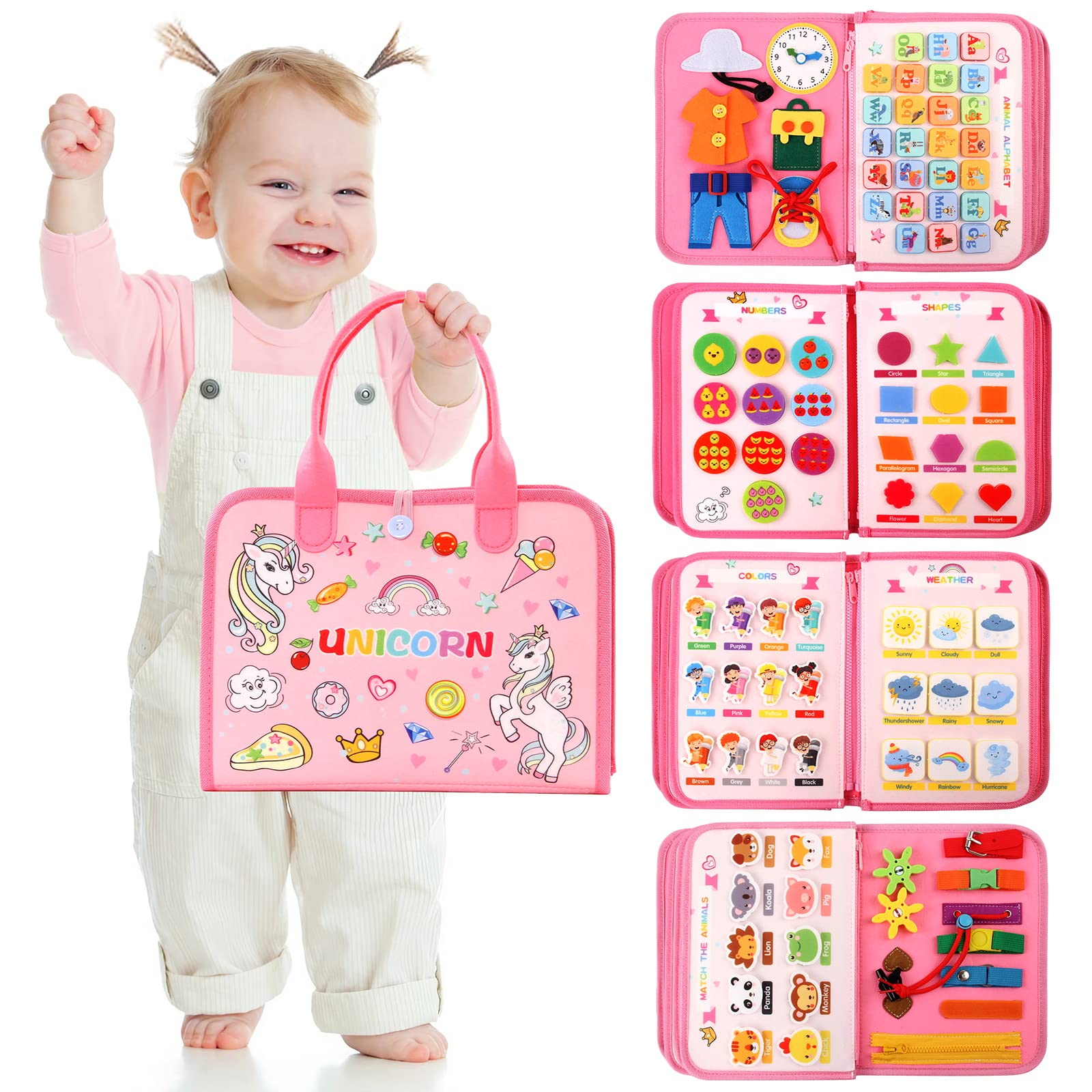 Susimond Busy Board for Toddlers
