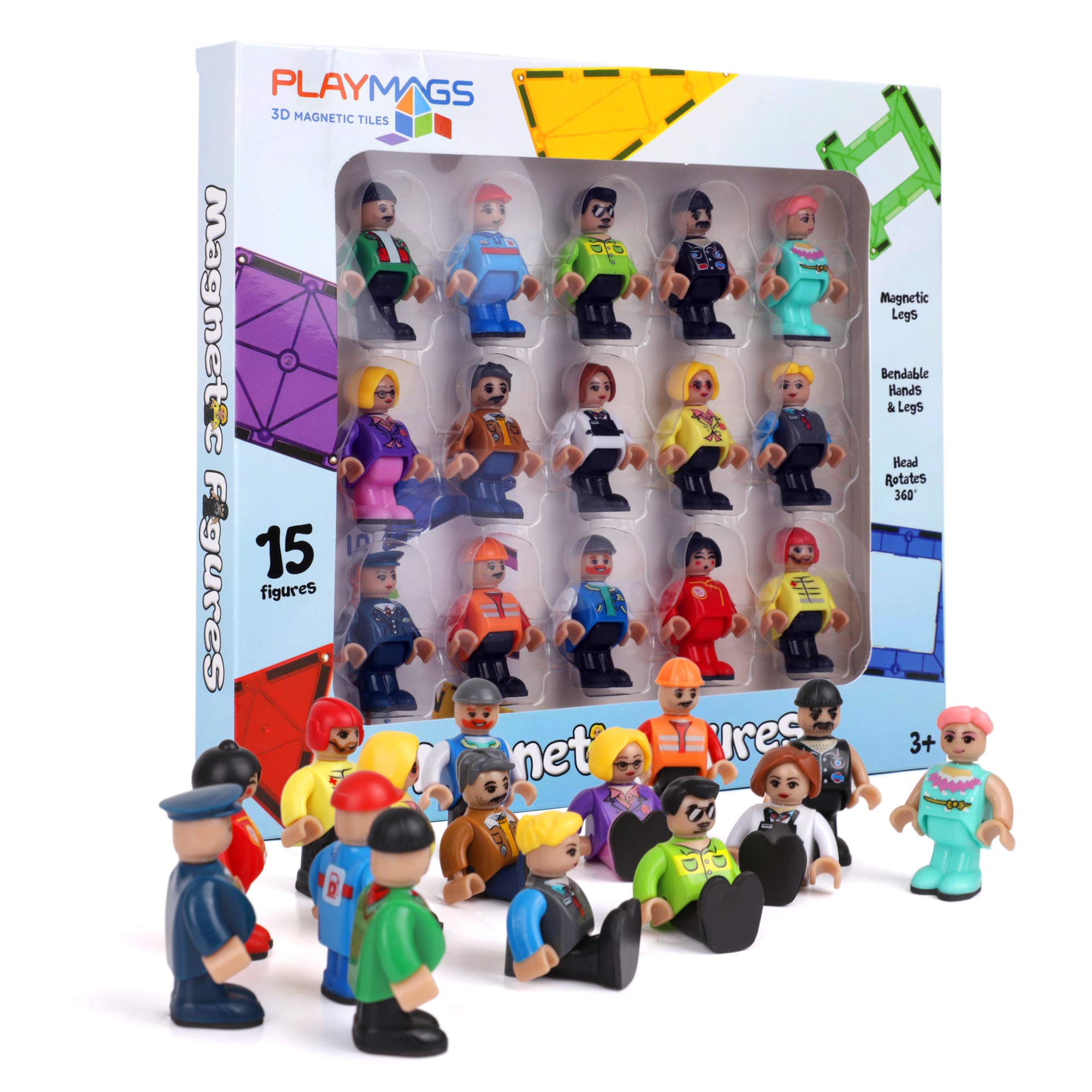 Playmags Magnetic Figures Community Set