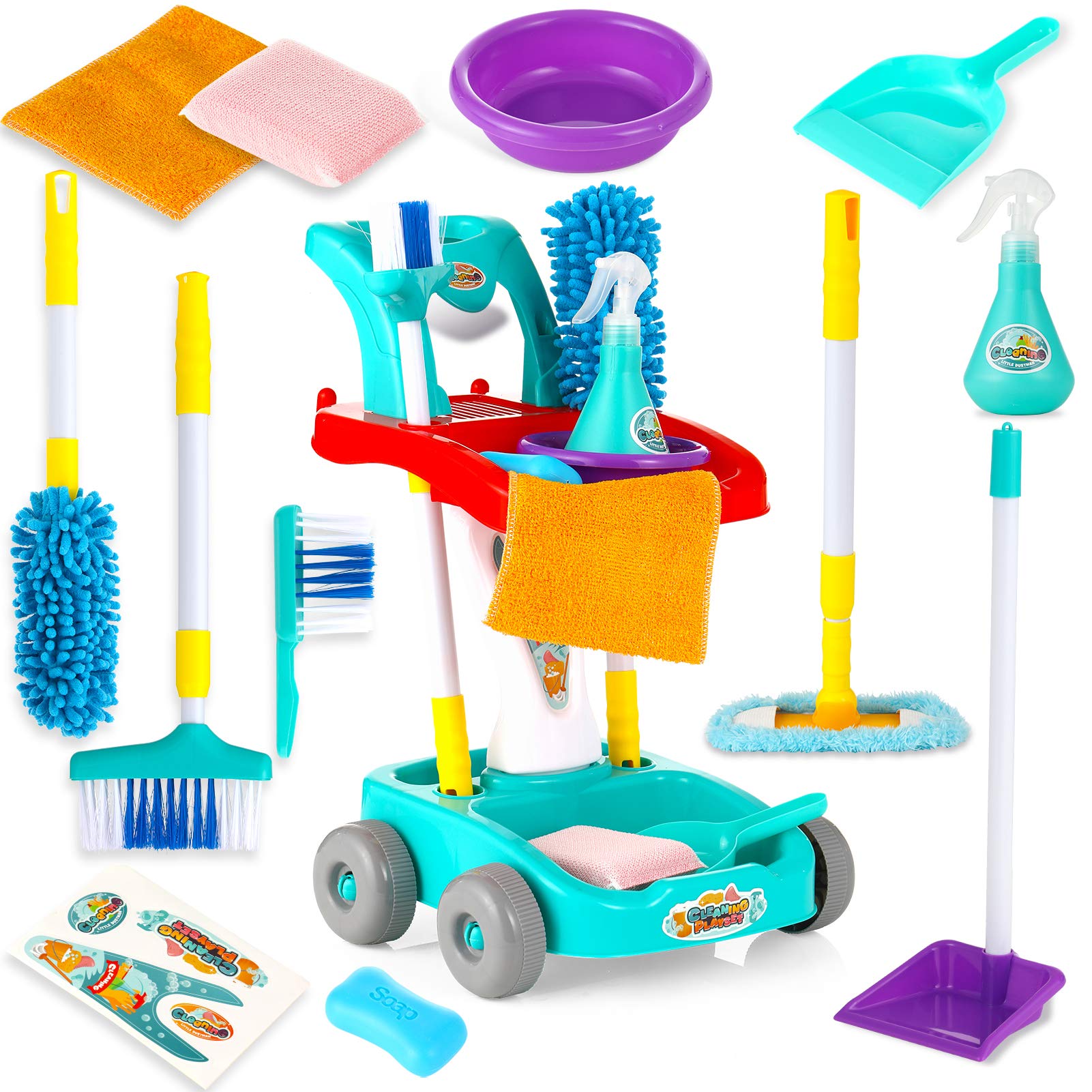 SMALL FISH Kids Cleaning Set
