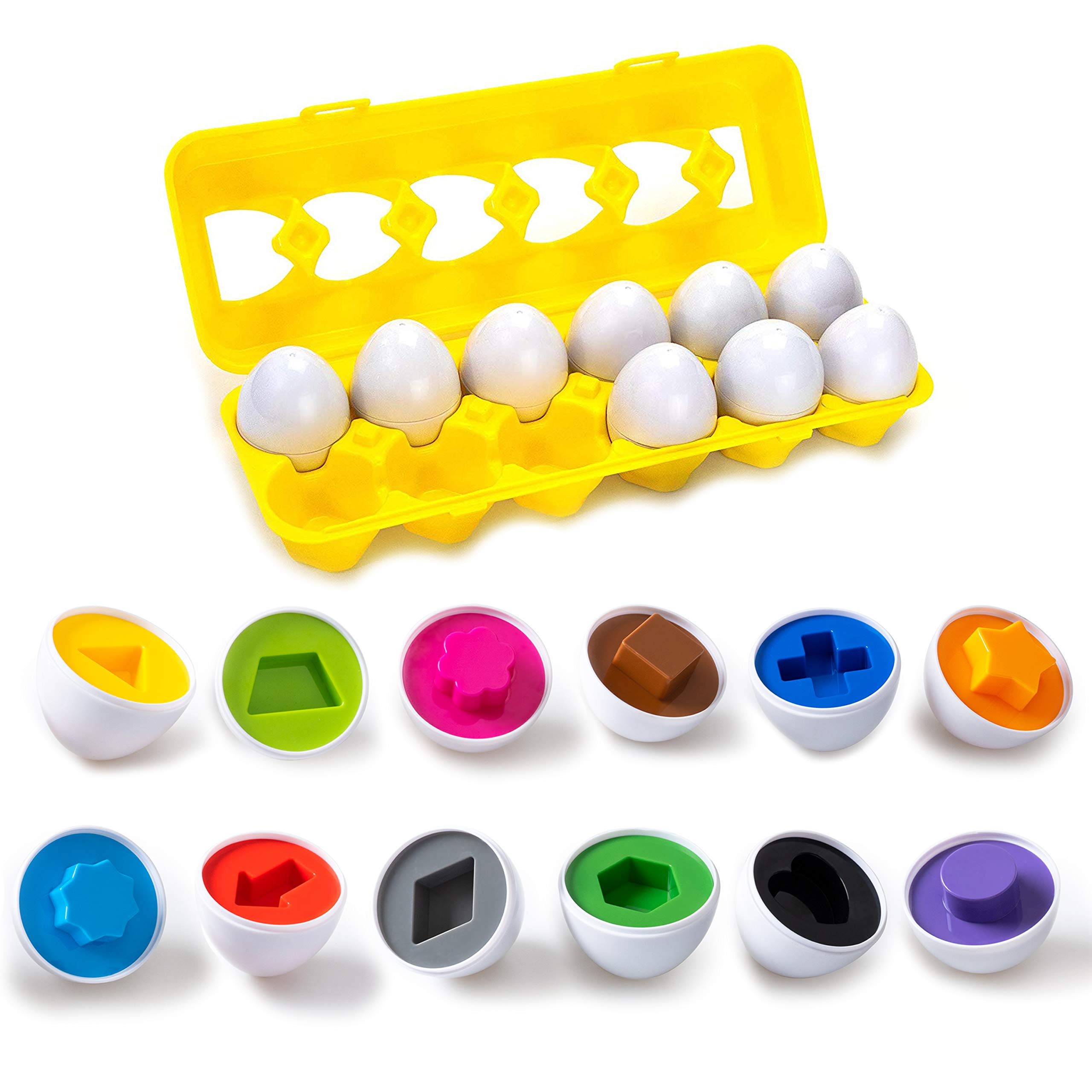 Color & Shapes Matching Egg Toy