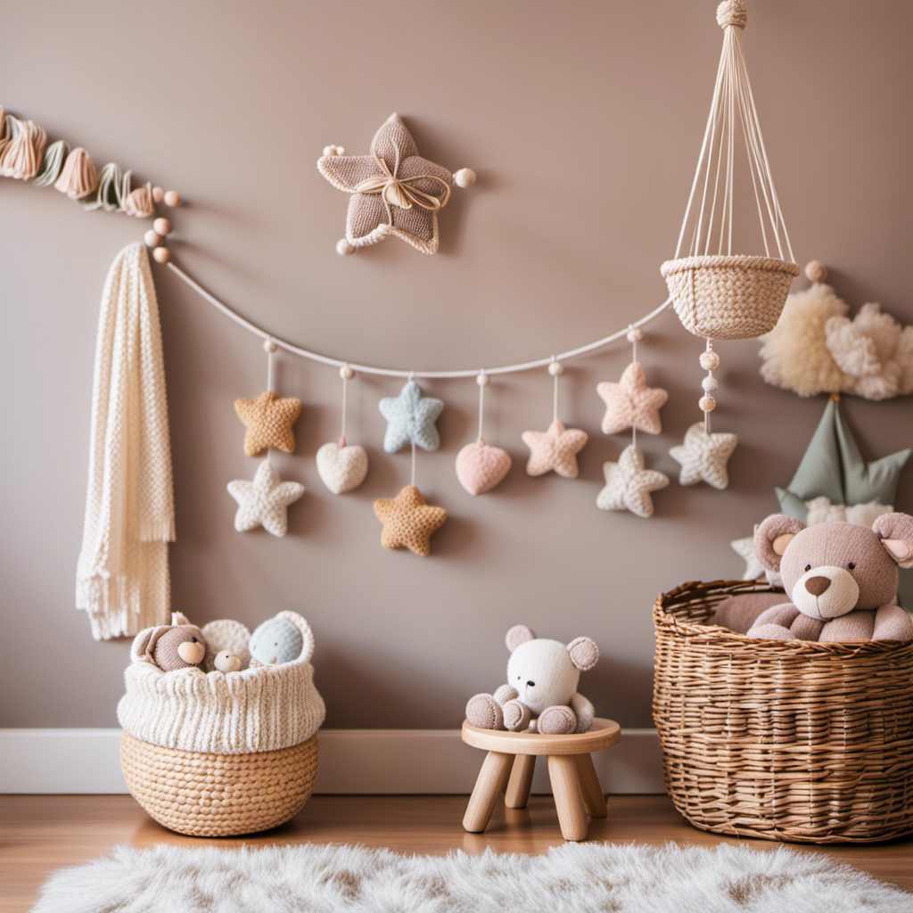 An image of a serene nursery adorned with gentle pastel colors