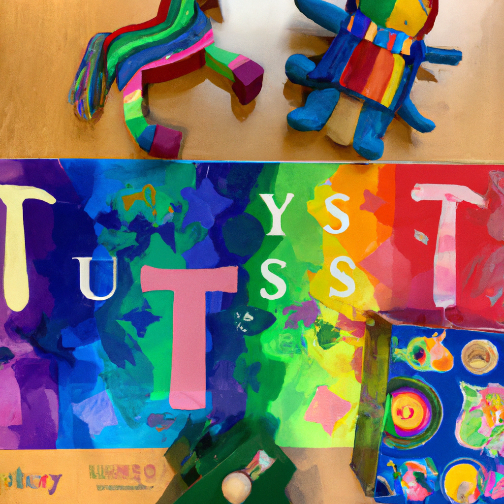 An image capturing the vibrant spectrum of Waldorf's Toys 'R' Us Collection in Maryland; a kaleidoscope of handcrafted wooden dolls, whimsical felt animals, and intricate puzzles that ignite imagination and wonder