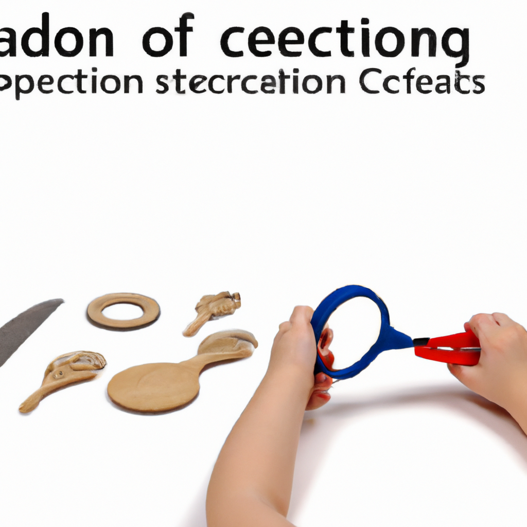 An image depicting a young child arranging a series of objects in order of size, showcasing the concept of seriation in child development