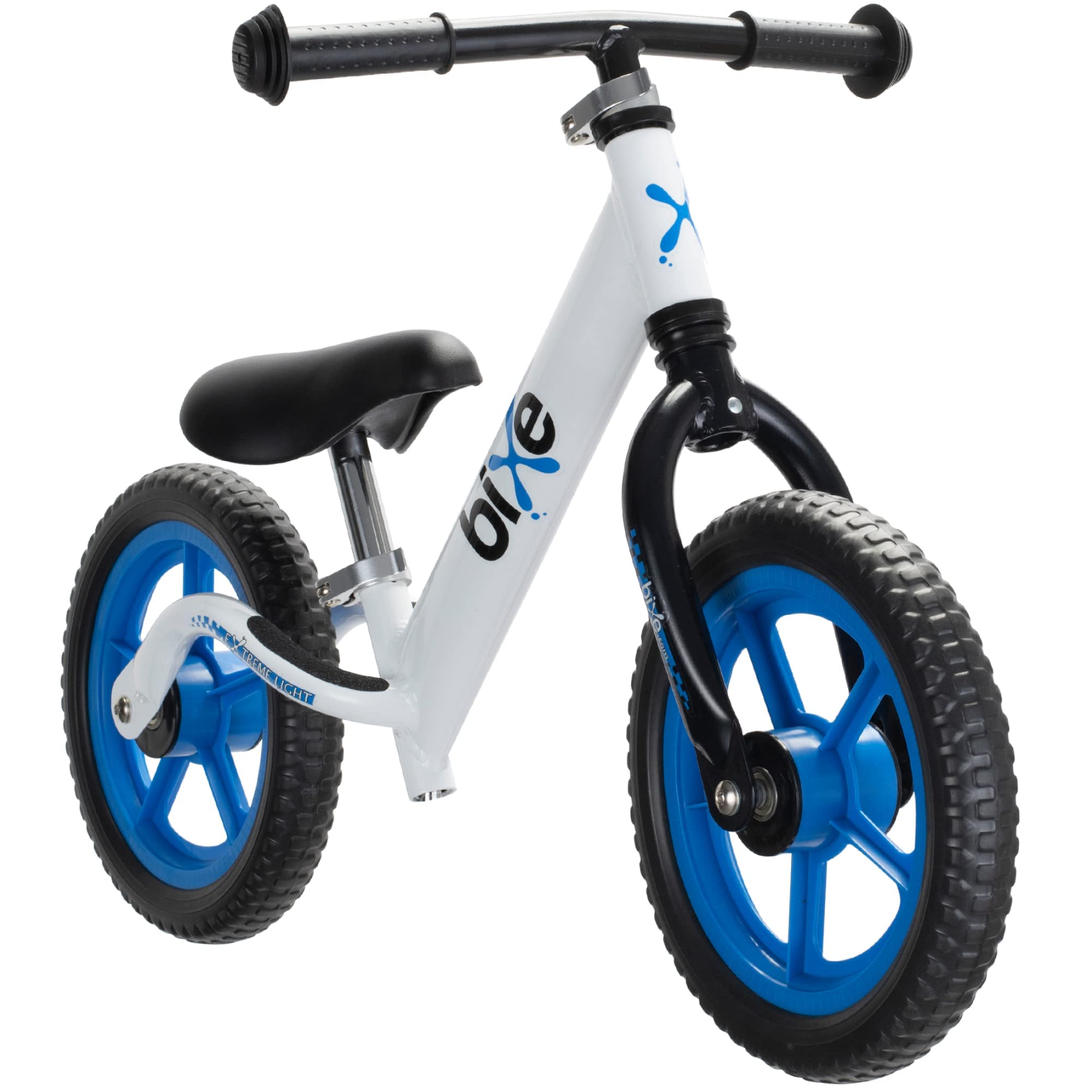 Bixe: Blue Aluminum Balance Bike