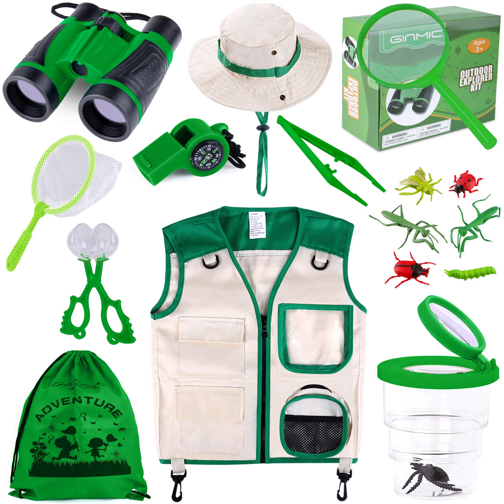 GINMIC Kids Explorer Kit & Bug Catching Kit