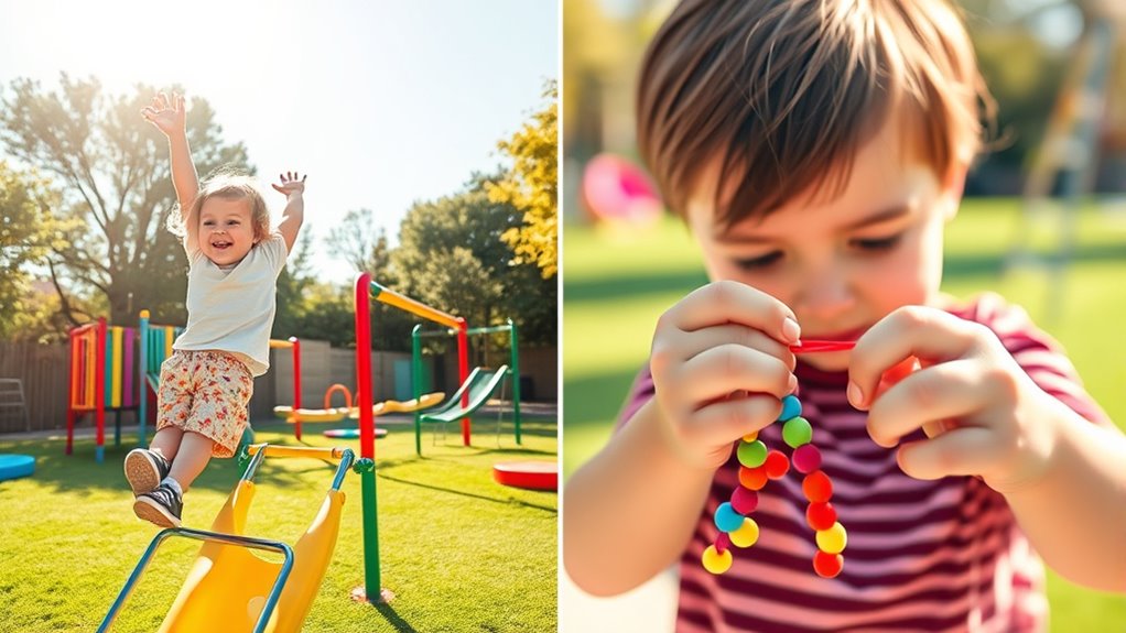 balance of motor skill development