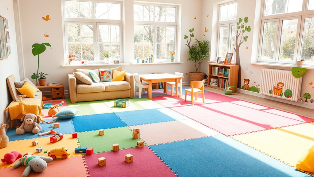 create safe engaging play zones