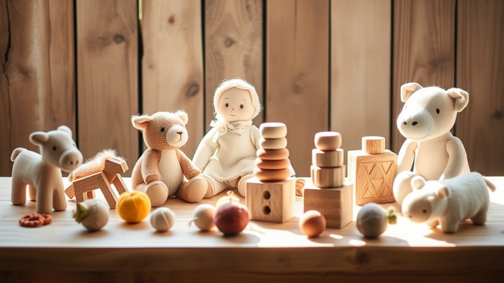 natural waldorf toys for infants
