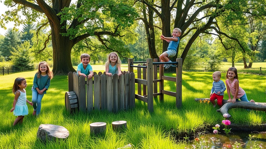 outdoor play promotes growth