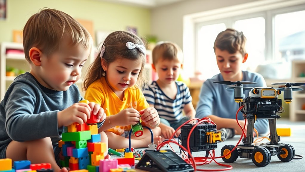 progressive stem toy development