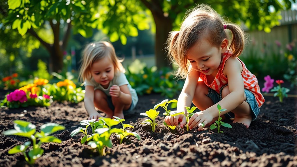 teach kids sustainable gardening