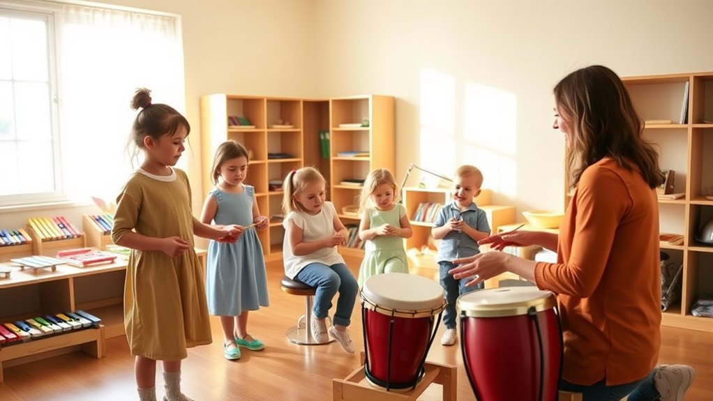 age appropriate safe engaging instruments