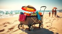 beach friendly stroller wagons