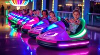 bright led bumper cars