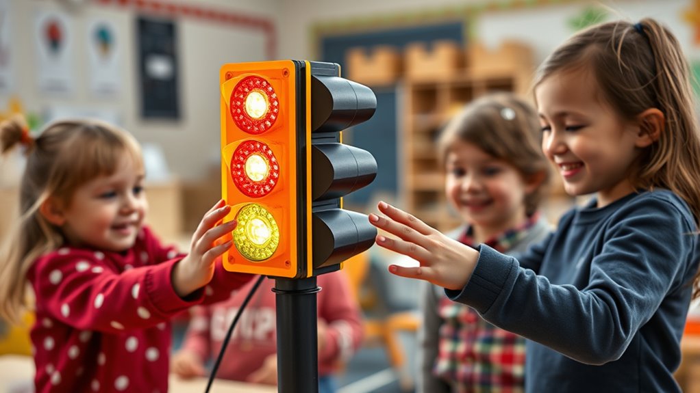 build safe traffic light