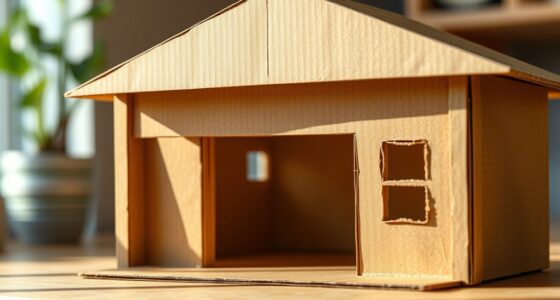 cardboard garage engineering project