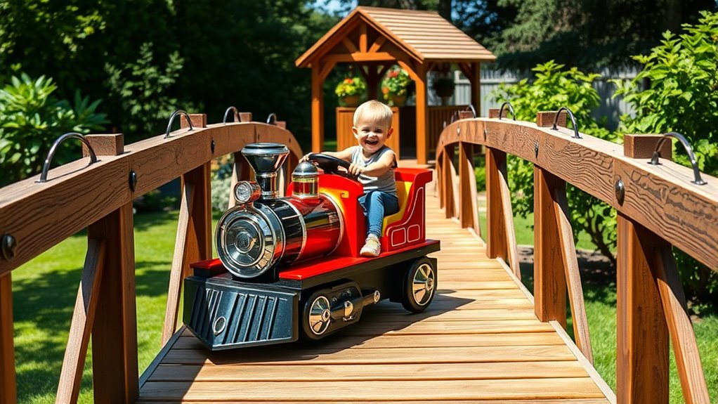 child safe durable train