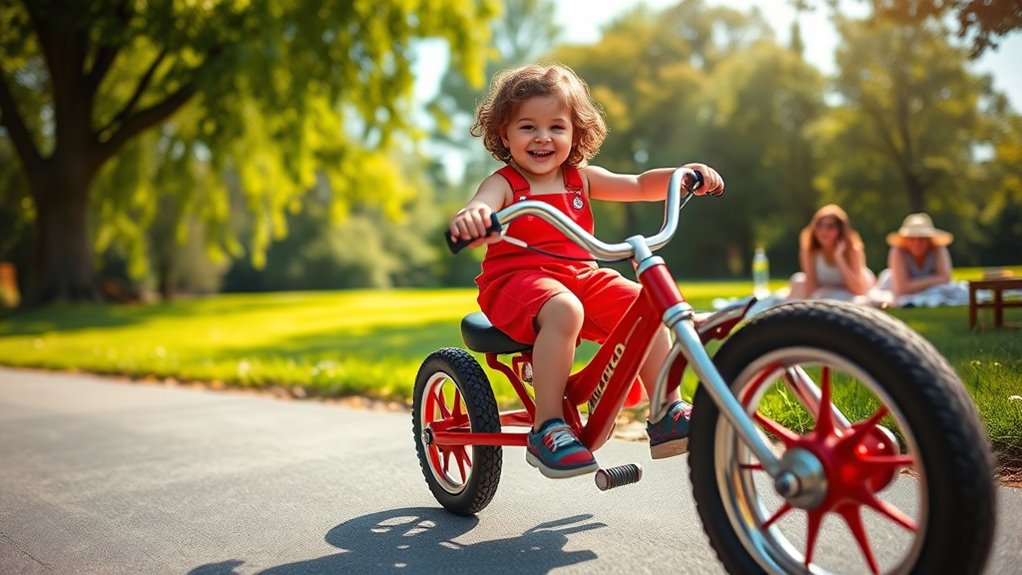 choosing age appropriate durable ride