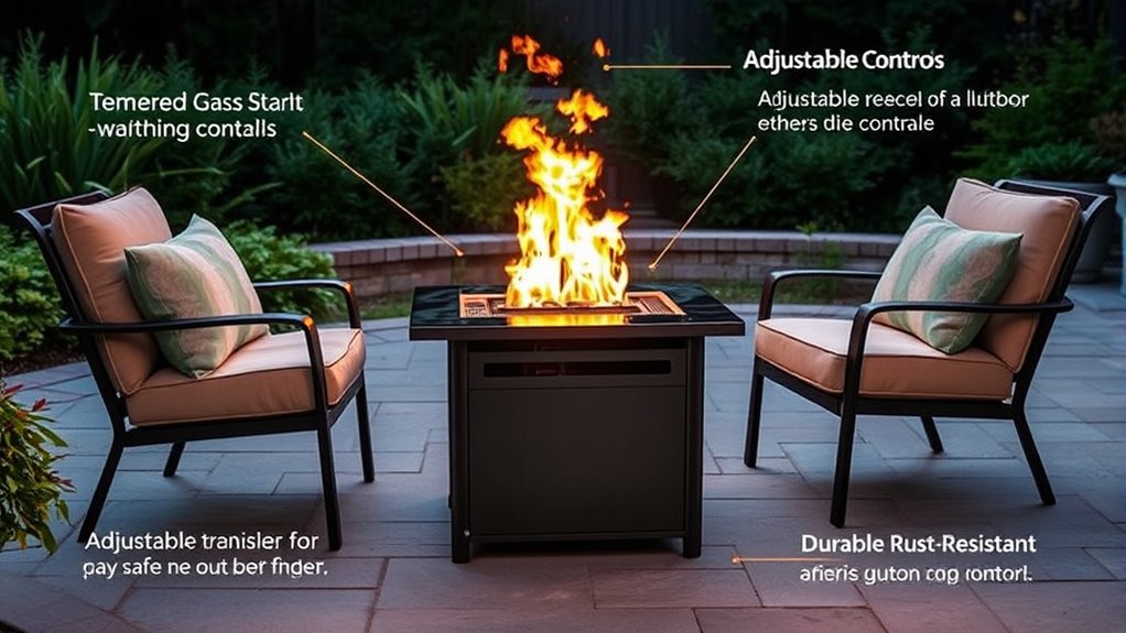 choosing portable fire pit