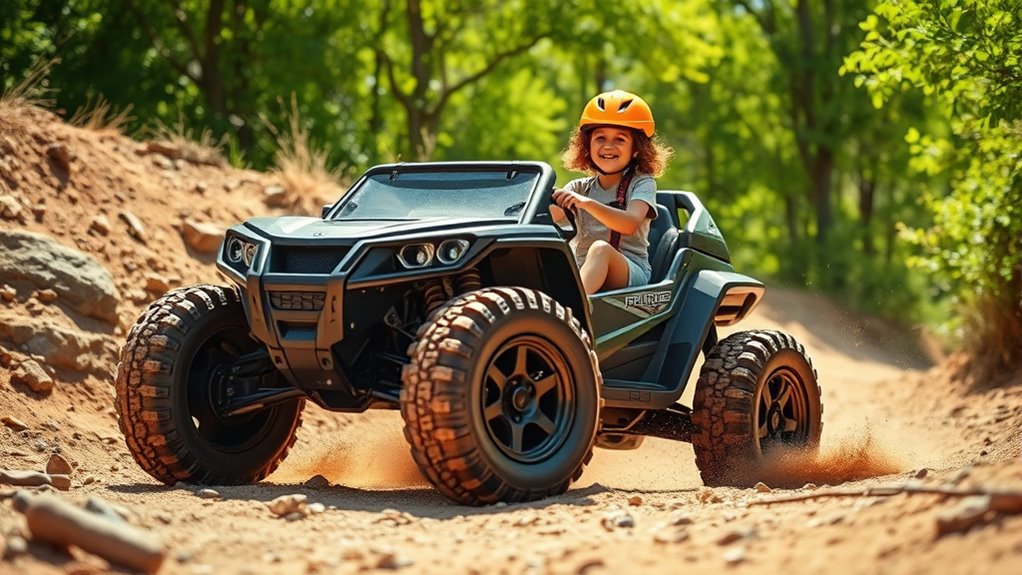 choosing safe all terrain ride ons