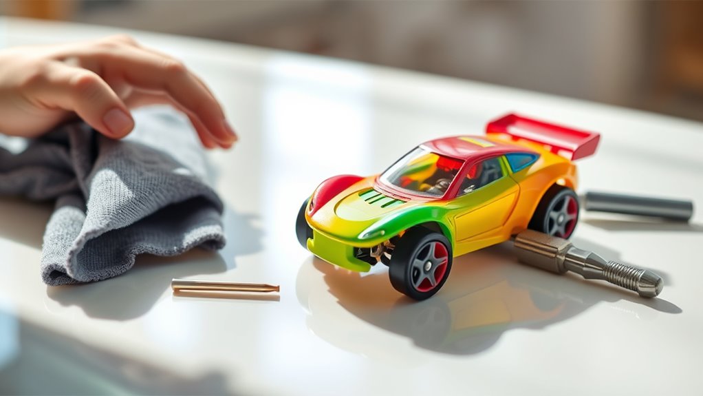 clean wheels regularly