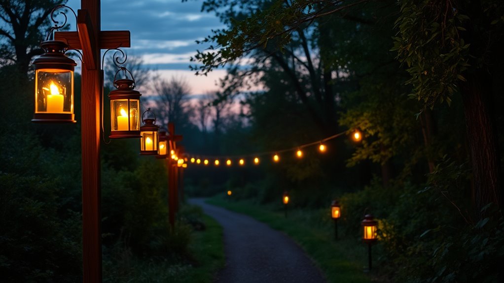 community evenings glow warmly