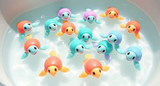 cute turtle bath toys