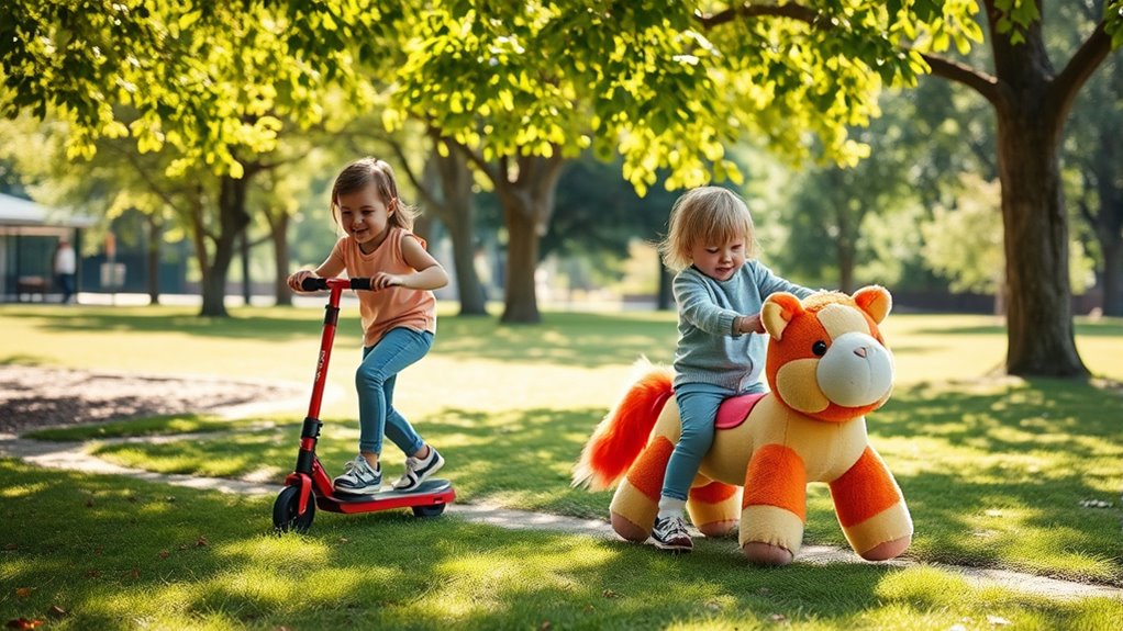 different sensory experiences comparison