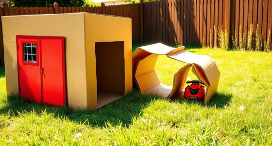 diy cardboard play structures