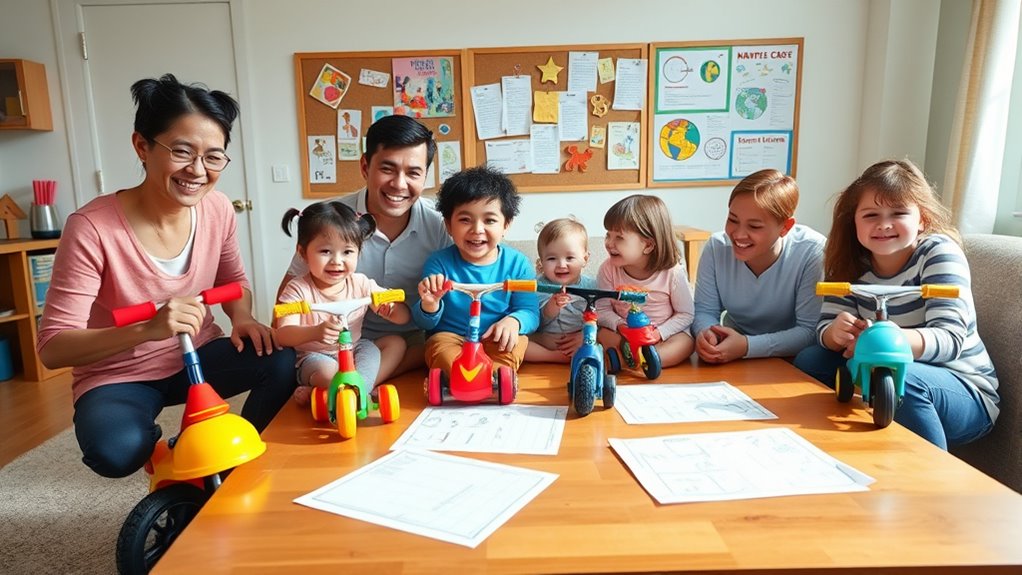 engage families with collaborative activities