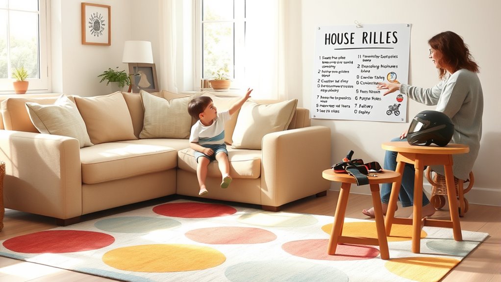 establish safe riding boundaries