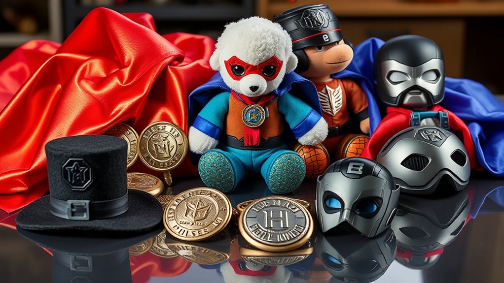 hero costume accessory options