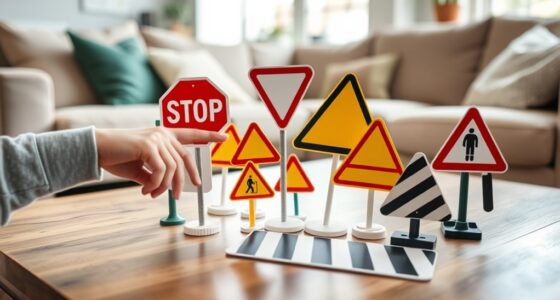 home teaching of traffic signs