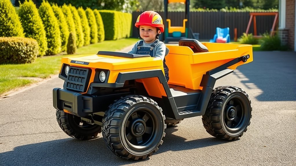 kid friendly safe durable truck