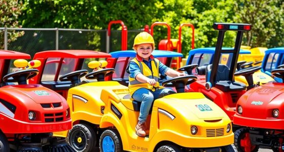 kids imaginative street sweepers