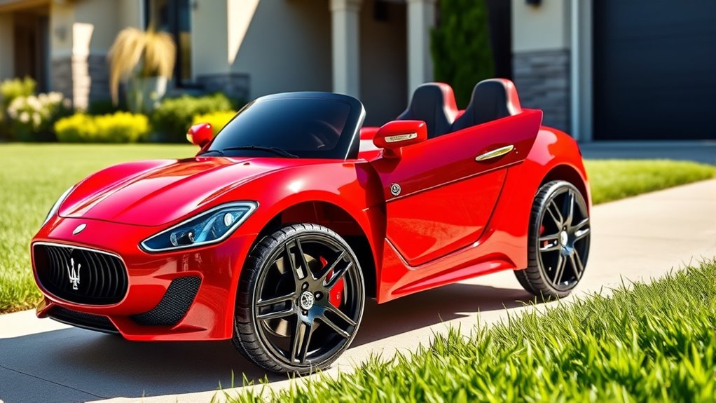 kids maserati ride considerations