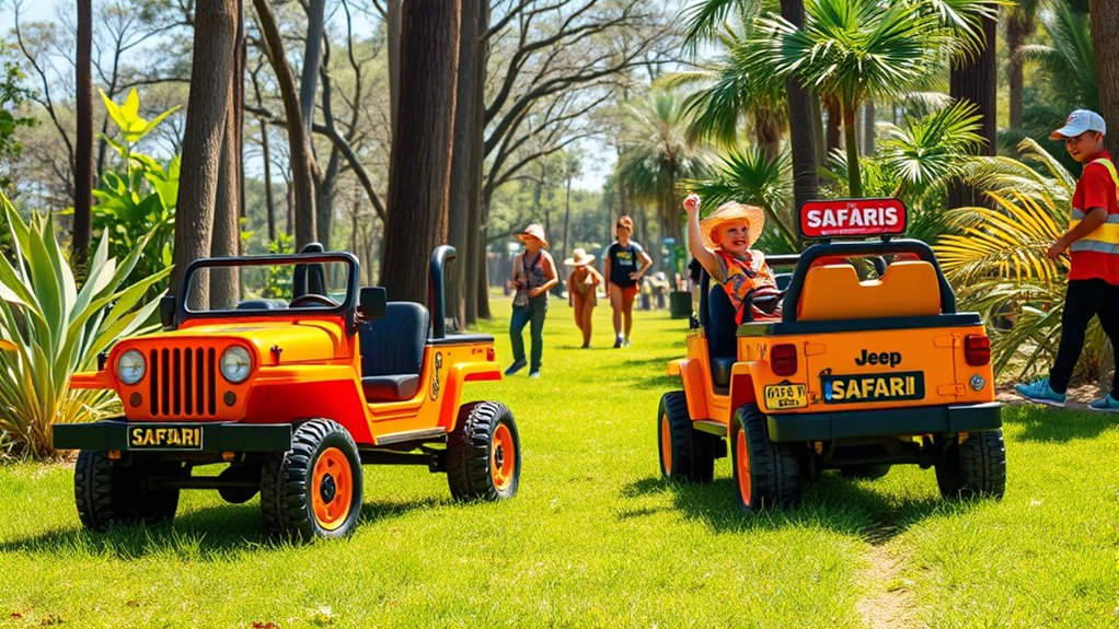 kids safari jeep selection