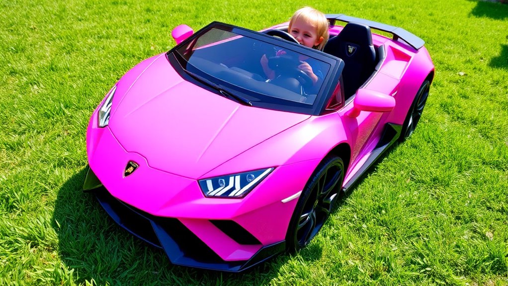 kids safe realistic ride