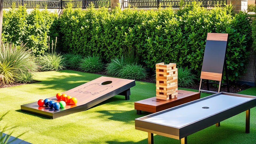 luxury outdoor yard games