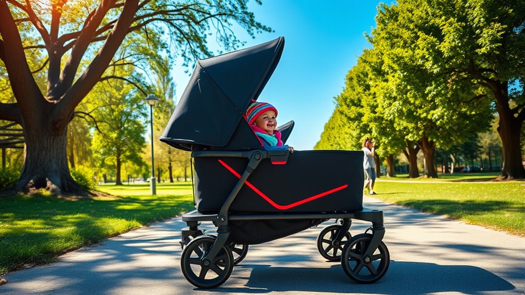 luxury toddler wagon selection