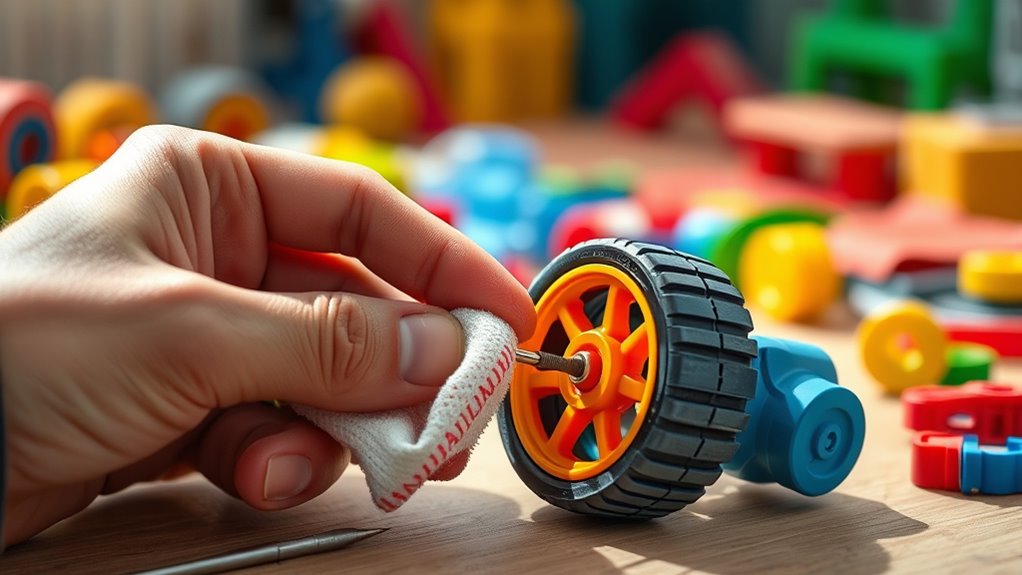 maintain and inspect wheels