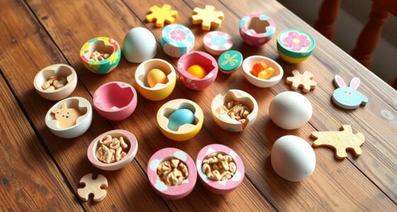 montessori easter egg puzzles
